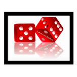Las Vegas Dice Post Cards