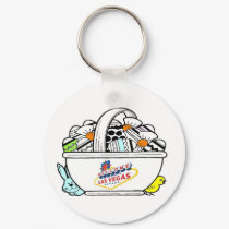 Las Vegas Easter Basket Keychain