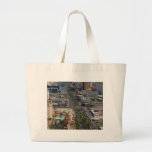 Las Vegas Eiffel Tower Strip Canvas Bag