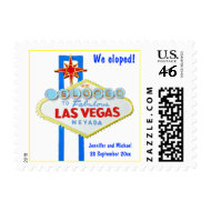 Las Vegas Elope Announcement stamp