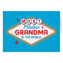 Las Vegas Fabulous Grandma cards