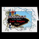 Las Vegas Fabulous Party! Card cards