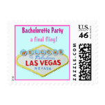 Las Vegas Fling Bachelorette postage