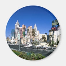 Las Vegas Fridge Magnet