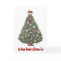 Las Vegas Gambler's Christmas Tree Card by vegasdusoleil Las Vegas Gambler's Christmas Tree Card