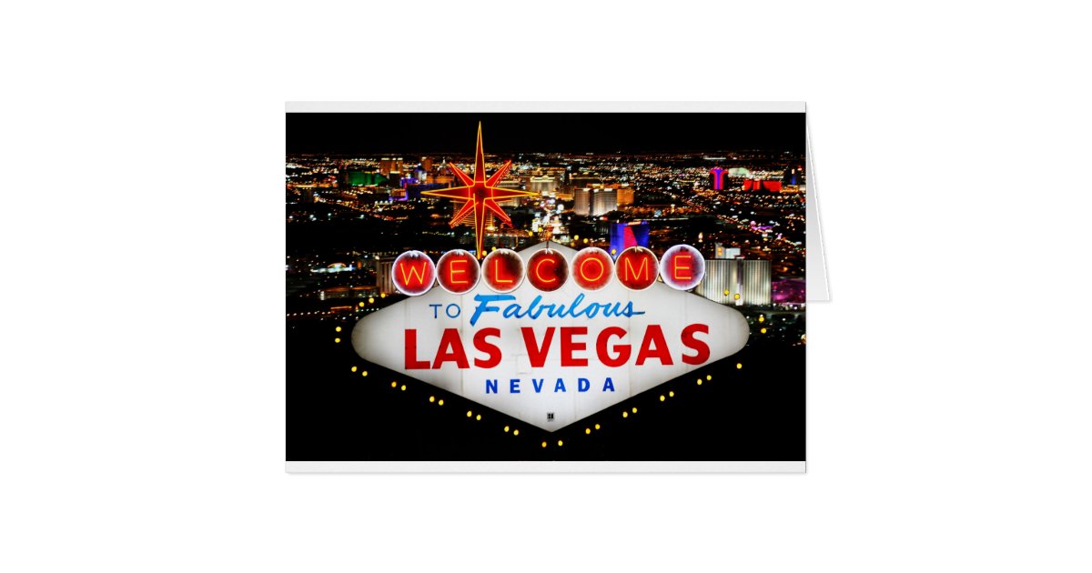 Las Vegas Gifts Card Zazzle