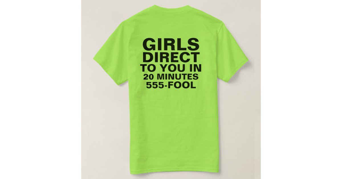 Las Vegas Girls Direct To You Shirt Zazzle