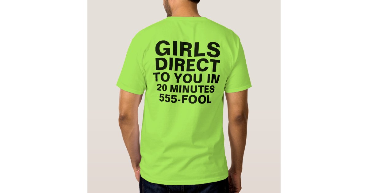 Las Vegas Girls Direct To You Shirt Zazzle