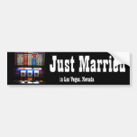Las Vegas Good Luck  Just Married Bumper Stickers