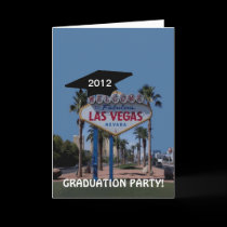 LAS VEGAS GRADUATION PARTY!  Card cards