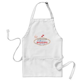 Las Vegas Groom apron