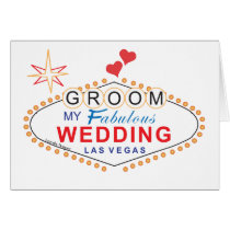 Las Vegas Groom Cards