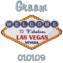 Las Vegas Groom embroidered shirts by WedThreads Las Vegas Groom embroidered shirts