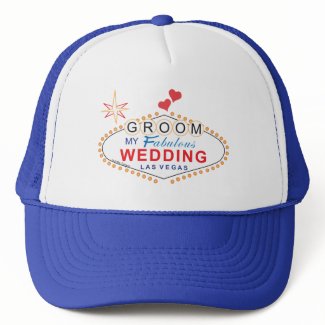 Las Vegas Groom Hat hat