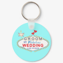 Las Vegas Groom keychains