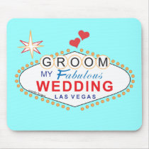 Las Vegas Groom mousepads