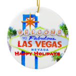 Las Vegas  Happy Holidays ornaments