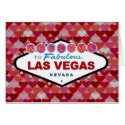 Las Vegas Hearts Card