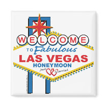 Las Vegas Honeymoon magnets