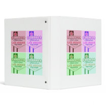 Las Vegas Honeymoon Pop Art Vinyl Binders