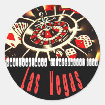 Las Vegas Icons Wedding Plans Stickers