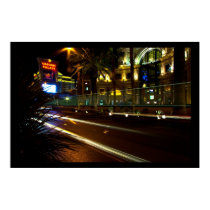Las Vegas in Lights Night Poster #1