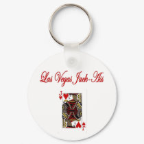 Las Vegas Jack-Ass Hearts Keychain by vegasdusoleil Las Vegas Jack-Ass Hearts Keychain