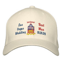 Las Vegas Jackpot - Best Man Embroidered Hats