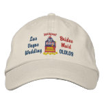 basic_unstructured_adjustable_cap - Super way to announce your wedding in Las Vegas, Nevada, and wonderful keepsake. Personalize with your wedding date.: Sizes  Available colors: stone