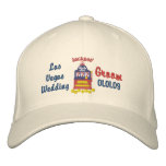 basic_structured_flexfit_cap - Super way to announce your wedding in Las Vegas, Nevada, and wonderful keepsake. Personalize with your wedding date.: Sizes  Available colors: natural