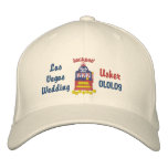 basic_structured_flexfit_cap - Super way to announce your wedding in Las Vegas, Nevada, and wonderful keepsake. Personalize with your wedding date.: Sizes  Available colors: natural