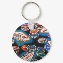 Las Vegas Keychain by vegasdusoleil Las Vegas Keychain