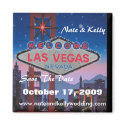 las vegas large, Nate & Kelly, Save The Date, O... magnets