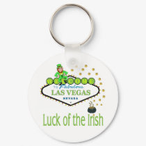 Las Vegas Luck of the Irish Keychain by vegasdusoleil Las Vegas Luck of the Irish Keychain
