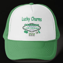 Las Vegas Lucky Green Charms Cap hats