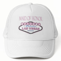 Las Vegas MAID OF HONOR Cap hats by vegasdusoleil Las Vegas MAID OF HONOR Cap hats