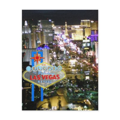 Las Vegas  Marriage We Eloped Post Card