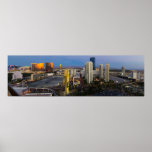 Las Vegas Morning Skyline Poster