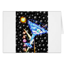 Las Vegas Neon Sign Greeting Card