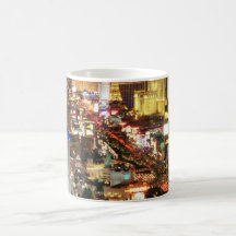 Las Vegas Night Skyline Coffee Mug