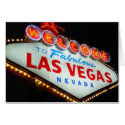 Las Vegas Night time card