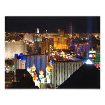 Las Vegas night time Custom Announcement
