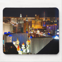 Las Vegas night time Mousepad