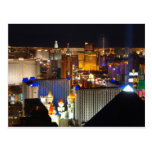 Las Vegas night time Post Cards