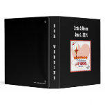 Las Vegas Pair of Hearts Wedding Binder