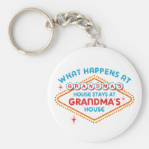 Las Vegas permanece en la abuela Llaveros Personalizados