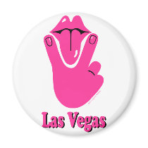 Las Vegas Pink magnets