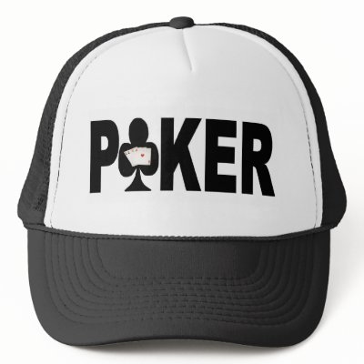 Las Vegas POKER Player Lucky Cap Hats by vegasdusoleil