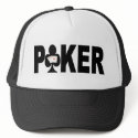 Las Vegas POKER Player Lucky Cap hats