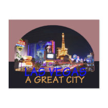 LAS VEGAS Postcard